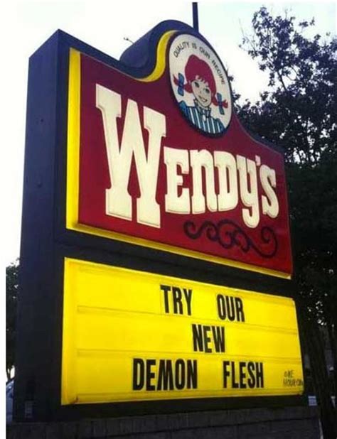 The Best Of Funny Fast Food Signs 28 Pics