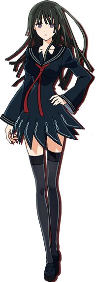 Download Kisara T Anime Girl With Black Hair Full Body Transparent