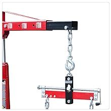 Amazon Com BIG RED T Torin Steel Garage Shop Crane Engine Hoist With Folding Frame