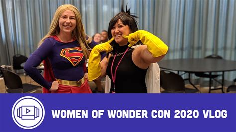 tiny local con women of wonder con 2020 vlog ashweez cosplay youtube