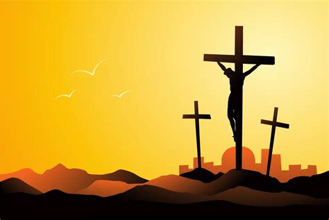 Jesus On Cross Vector At Getdrawings Free Download