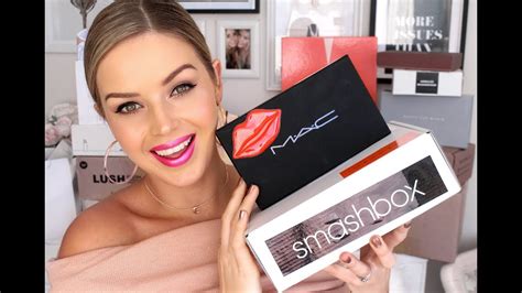 Huge Free Pr Unboxing And Haul Makeup By Annalee Youtube