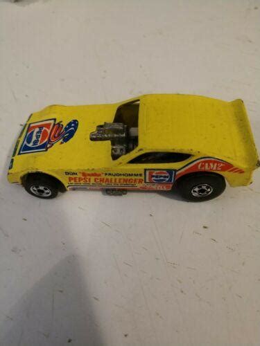 Vintage 1977 Hot Wheel Pepsi Challenger Donsnakeprudhomme Funny Car