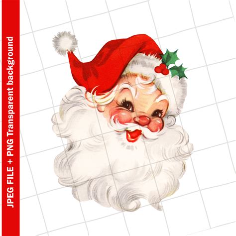 10 Free Vintage Santa Clipart The Graphics Fairy Clip Art Library