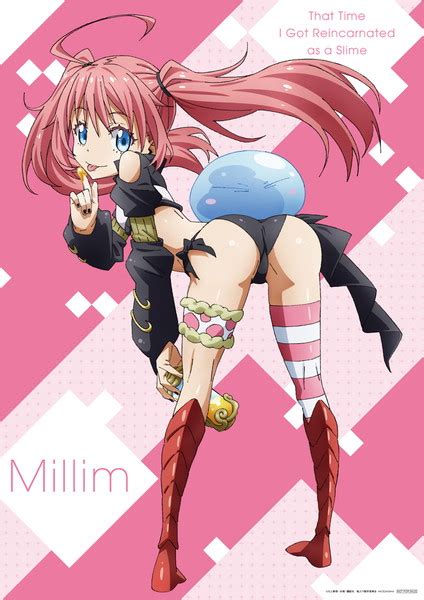 可愛いお尻に注目!『転スラ』江畑諒真が描き下ろしたミリムのイラストをフィギュア化 | PASH! PLUS Tensei shitara slime datta ken.