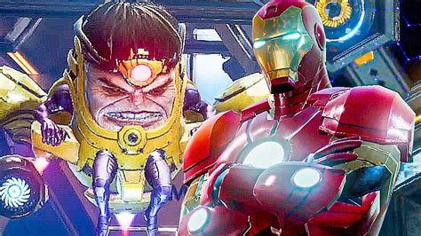 Marvel Future Revolution Iron Man Vs Modok Fight Scene Youtube