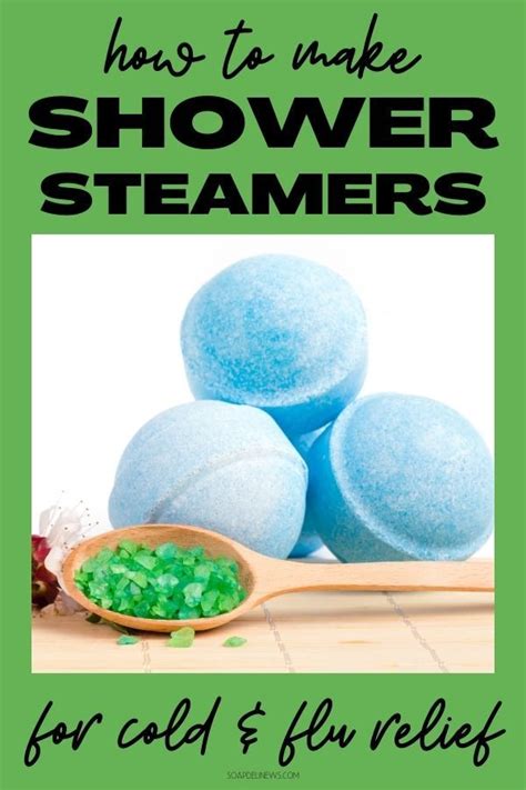Get Holistic Cold And Flu Relief With These DIY Shower Steamers With