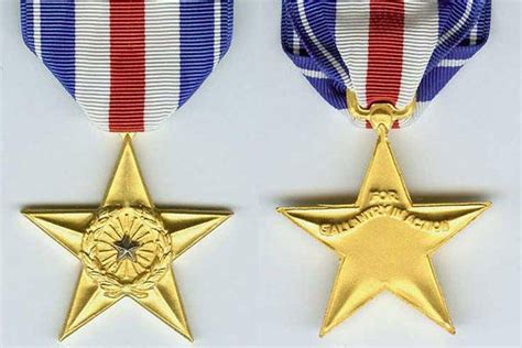 Art And Collectibles Vietnam War Us Silver Star Military Award Medal With