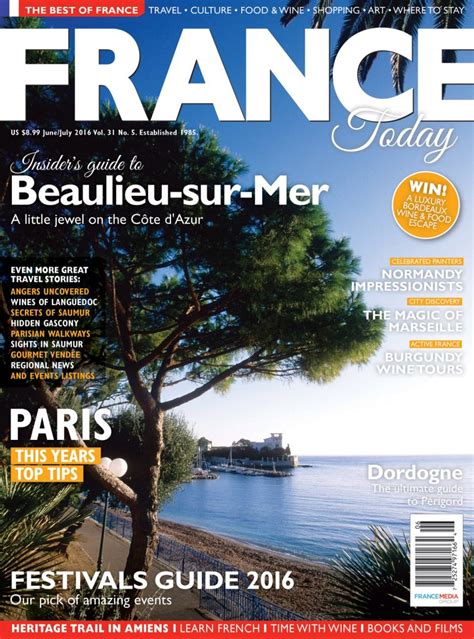 Subscribe To France Today Magazine