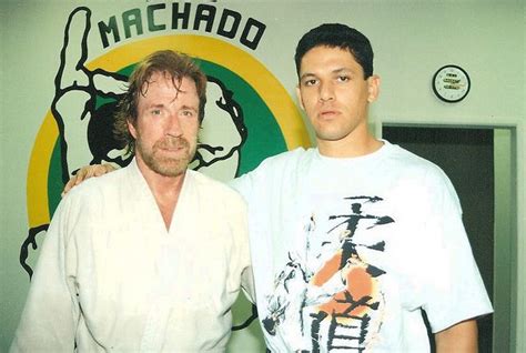 Taekwondo Champion Andre Lima And Chuck Norris At The Machado Jiu Jitsu