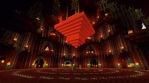 The Nether Fortress On The Server I Used To Run Minecraft