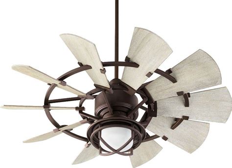 My favorite farmhouse light fixtures! Farmhouse #CeilingFans Farmhouse Windmill Ceiling Fan ...