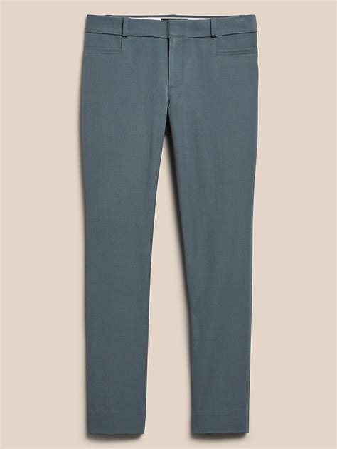 Sloan Comfort Stretch Slim Ankle Pant Banana Republic Factory