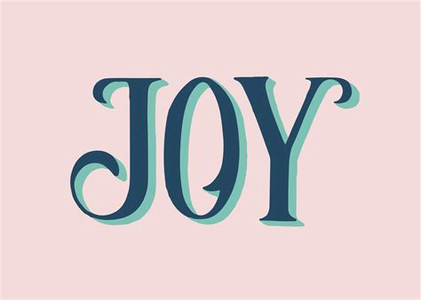 Joy Typography Illustration Download Free Vectors Clipart Graphics