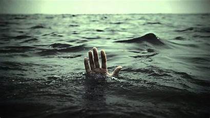 Water Hands Submerged