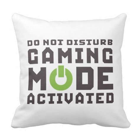 Funny Gamer Pillow For Video Games Geek Gaming Pro Home Renovation