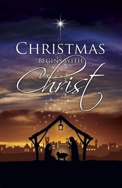 Christmas Begins With Christ Picture Quotes