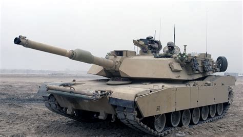 Filem1a1 Abrams Tank In Camp Fallujah Retouched Wikimedia Commons