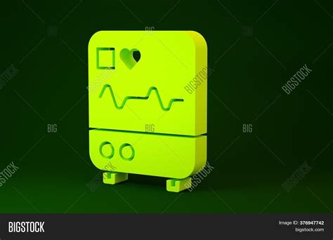 Yellow Computer Image And Photo Free Trial Bigstock