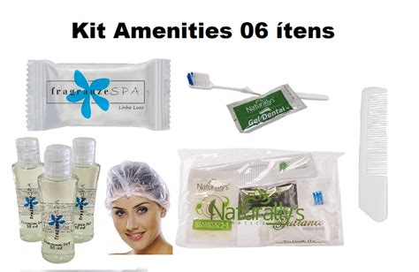 Kit Amenities Para Hotel Fragranze Spa 100 Kits C 06 Itens