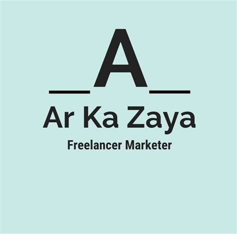 Ar Ka Zaya Freelance Marketer