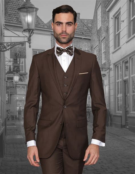 Mens Brown Wedding Suits Chocolate Suits Menstuxedousa