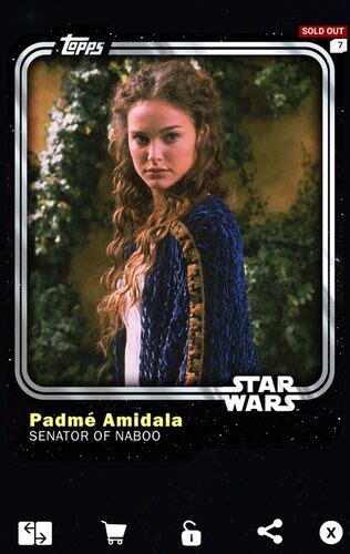 Padmé Amidala Senator Of Naboo Aotc Base Series 1 Star Wars