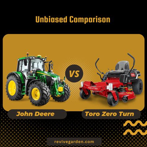 John Deere Vs Toro Zero Turn Unbiased Comparison