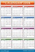Calendario 2008 stock de ilustración. Ilustración de meses - 2890484