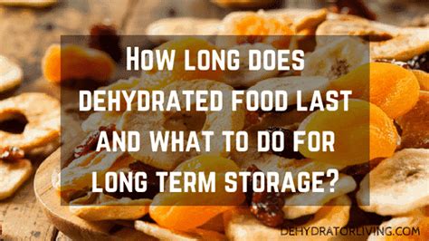 It all depends on the type of food, storage environment, and dehydration humidity. How Long Does Dehydrated Food Last and What to do for Long ...