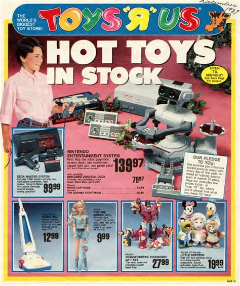 Toys R Us Catalog Shows The Hottest Toys Of