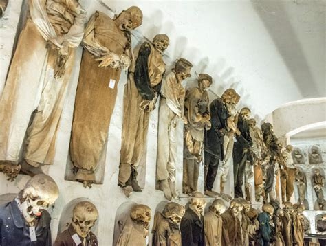 De Catacomben Van Palermo Bezoeken Een Crypte Vol Mummies In Italië