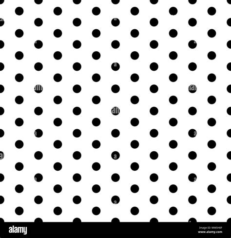 Seamless Polka Dots Pattern Background Stock Vector Image And Art Alamy