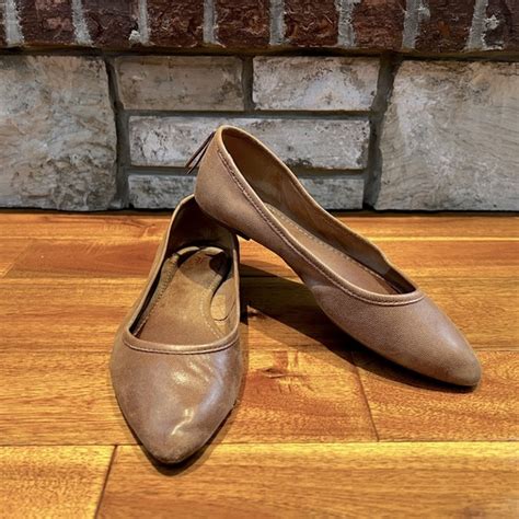 Frye Shoes Frye Regina Ballet Flats Brown Leather Poshmark