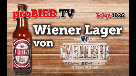 Wiener Lager Von Gablitzer Privatbrauerei Probiertv Craft Beer