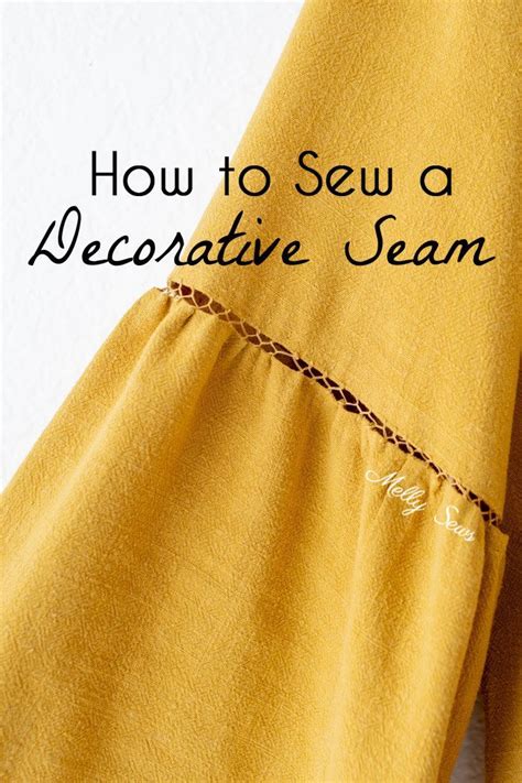 How To Sew Fagoting A Decorative Stitch For Clothing Hand Sewing And