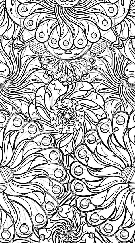 Free Printable Psychedelic Coloring Pages ~ Coloring Pages Psychedelic Bodenswasuee