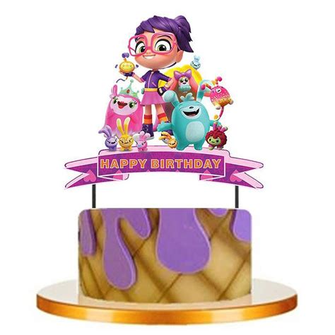 Happy Birthday Abby Hatcher Cake Topper Balloon Decoration Etsy