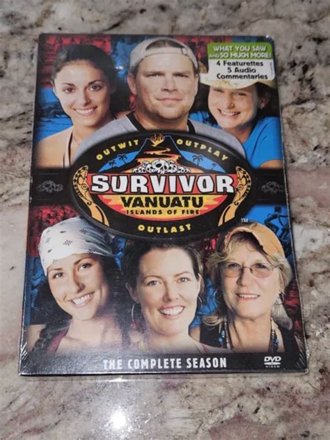 New Sealed Survivor Vanuatu The Complete Season 9 Dvd 2004 4