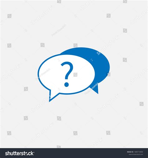 Help Query Question Mark Support Icon Stock Vector Royalty Free