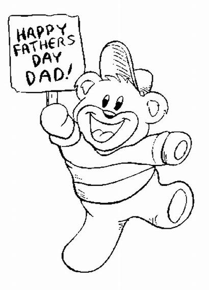 Fathers Coloring Christian Cartoon Bear Wallpapers Father