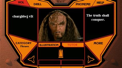 Star Trek Klingon Language Lab Part 1 Youtube