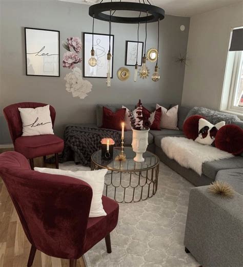 Maroon Living Room Ideas House Stories