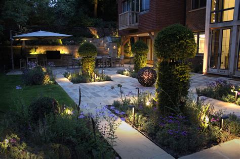 Rope lights are cheap and easy to install. Garden Lighting - Designs For All Seasons