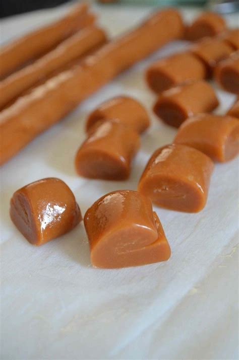 Homemade Caramel With Sea Salt No Corn Syrup From Scratch With