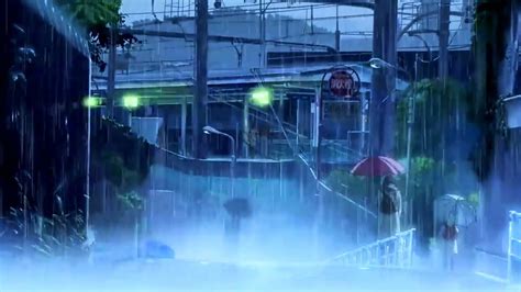 Anime Scenery  Loop Animated Rain Wallpapers For Desktop 67
