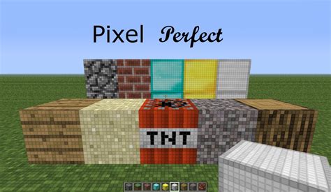 Pixel Perfect Minecraft Texture Pack