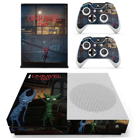 Xbox One S Skin Cover Unravel Two