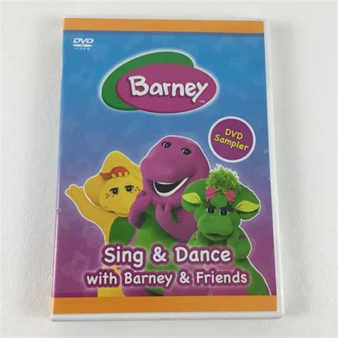 Barney And Friends Dvd Sing And Dance With Barney Special Bonus Sampler