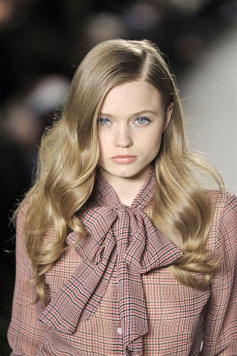 Abbey Lee Kershaw Catwalk Hair Runway Hair Fashion